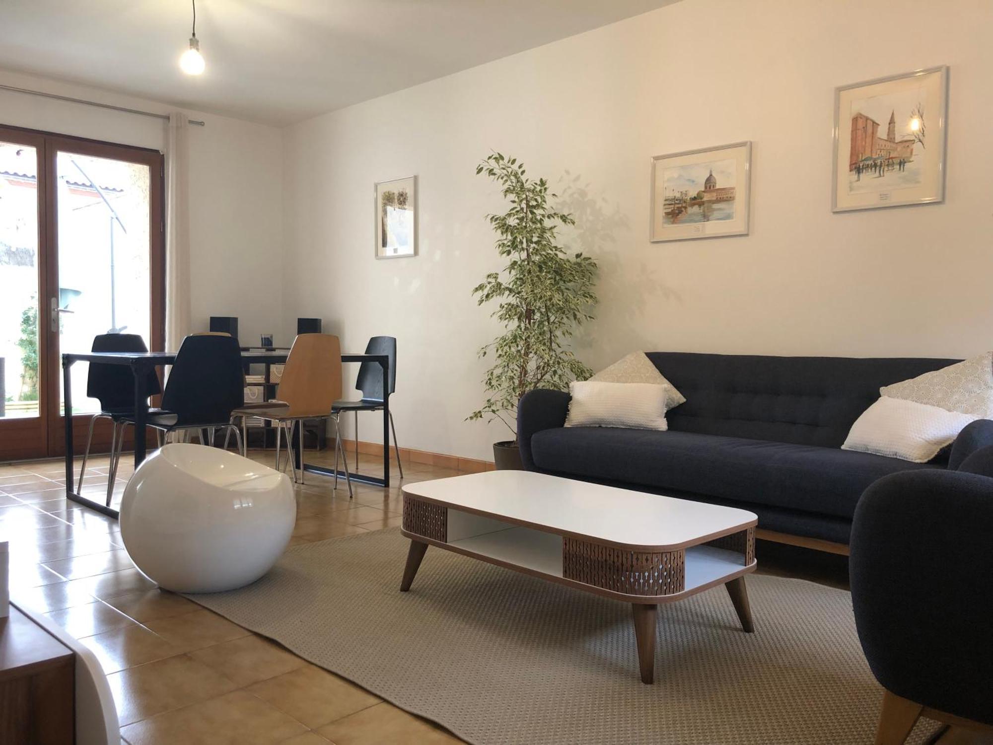 Maison De Village Avec Jardinet Bruguieres Eksteriør billede